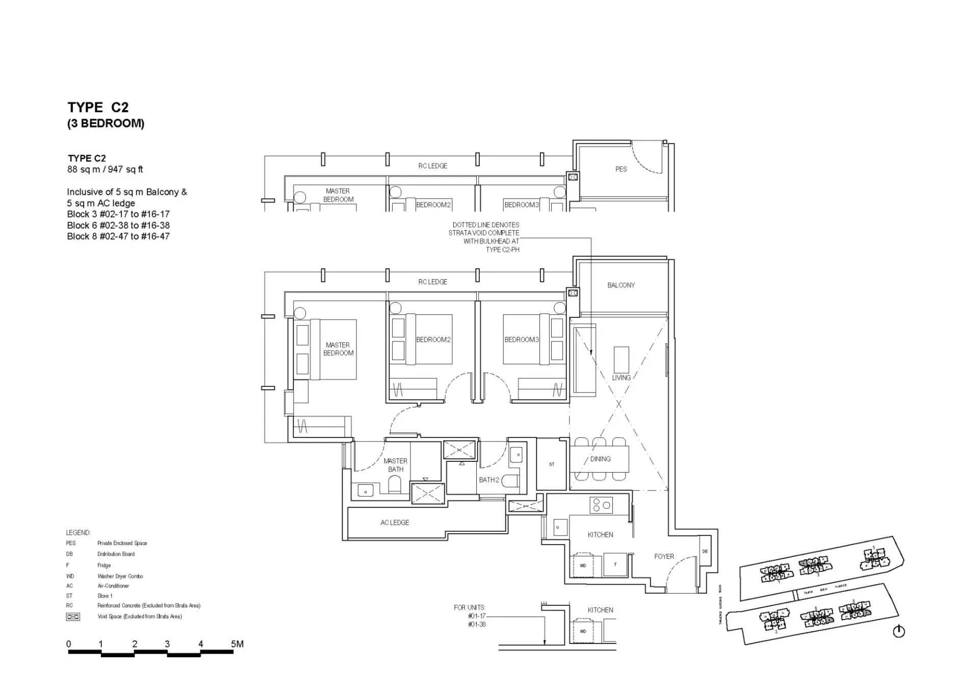 The Continuum floorplan